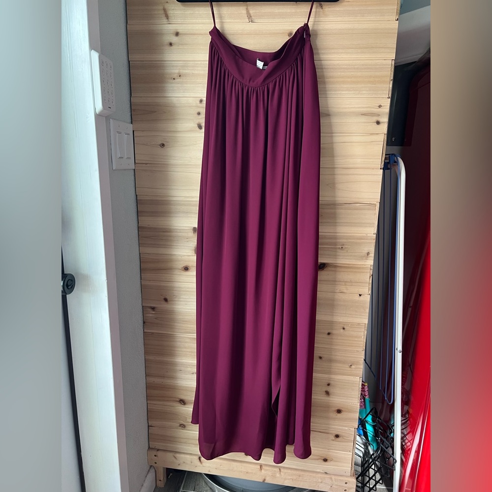 Hitherto Jane Bridesmaid Maxi Skirt, size 2, BHLDN